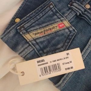 lowrise diesel jeans w27